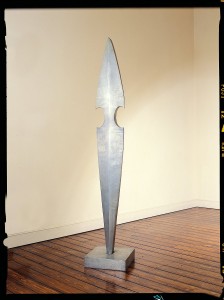 Blade, 1974. Steel. Collection Irish Museum of Modern Art. 